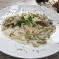Tagliatelle  at Loving Hut in St Kanzian