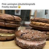 Butterbing vegan cookies at Hustle Coffee in Bendigo
