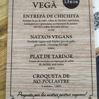 Carta at Mitica la Vella in Terrassa