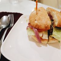 Beyond burger at Loving Hut in Tampa