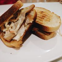 American panini at Loving Hut in Tampa