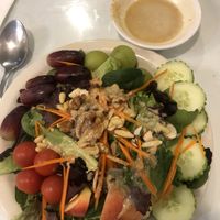 House Salad with ginger dressing  at Loving Hut in Tampa