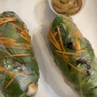 Summer Rolls  at Loving Hut in Tampa