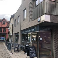 Quiet location on Timberhill at Two Magpies Bakery in Norwich