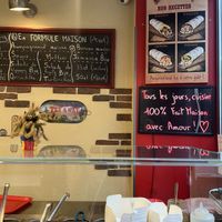 Inside the restaurant  at Tex A Way  in Dijon