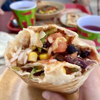Vegan Burrito   at Tex A Way  in Dijon