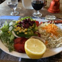 Mixed salad  at En Leonidio in Leonidio