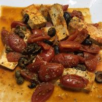 Tofu Alla Mediterranea at Al Ventitre in Lazise