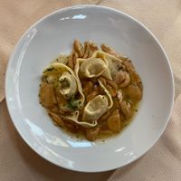 Tortellini with mushroom  at Al Ventitre in Lazise
