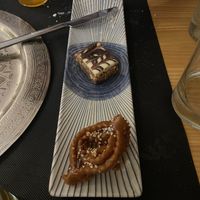 Pastas surtidas at Dükela in Pontevedra