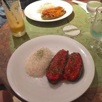 modest dishes at Natural Cafe in Mallorca