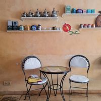 Inside space at Natural Cafe in Mallorca