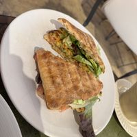  Vegan burger - tasted homemade and delicious!   at Natural Cafe in Mallorca