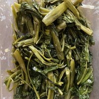 Stir fried morning glory    at Maeya in Udon Thani