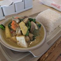 Green curry: delicous at Maeya in Udon Thani