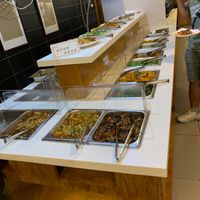 Part of the buffet at Wújíshù 無極樹 in Kunming