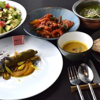 All dish that I had on that day! at Nirvana New York in Tokyo