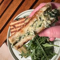 Omg. So creamy! Beautiful cashew cheese    at Sip. in Mildura