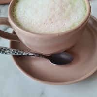 Thai milk tea at Began Vegan in Bangkok