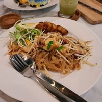 Pad thai at Began Vegan in Bangkok