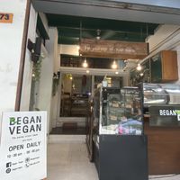 Entrance   at Began Vegan in Bangkok