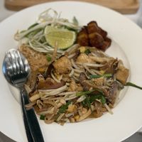 Vegan pad thai - Began Vegan, Bangkok  at Began Vegan in Bangkok