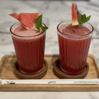 Fresh watermelon juice - Began Vegan, Bangkok  at Began Vegan in Bangkok
