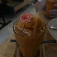 Thai Milk Tea Frappe  at Began Vegan in Bangkok