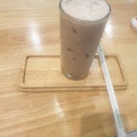 Began chocolate milk - 6/10 small and not that choclately at Began Vegan in Bangkok