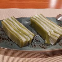 Sort of tapioca pudding (request no whipped cream + no ice cream) at Sawadika in Zaragoza