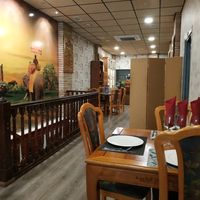 Inside at Sawadika in Zaragoza