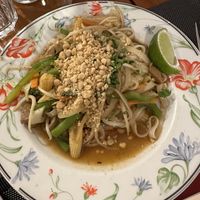 Pad thai  at Sawadika in Zaragoza