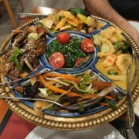 El menú degustación vegano at Sawadika in Zaragoza
