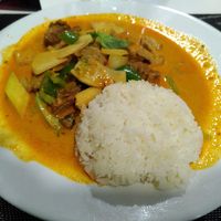 Thai curry at Sawadika in Zaragoza
