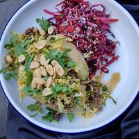 Vegan krapao  at Caspar Plautz in Munich