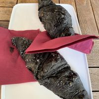 Cornetto 🥐 carbone   at Bar Centrale in Riomaggiore
