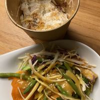 Clockwork orange tofu (vegan) at Vy in Hamburg