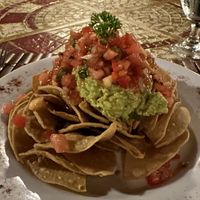 Vegan Nachos  at Ylang Ylang Beach Resort Restaurant in Montezuma