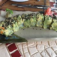 Sushi at Ylang Ylang Beach Resort Restaurant in Montezuma