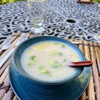 Miso soup   at Ylang Ylang Beach Resort Restaurant in Montezuma