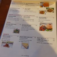 Menu at Shann Cafe  in Chiang Rai
