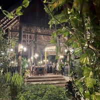 Restaurant in the garden  #Veganuary at Shann Cafe  in Chiang Rai