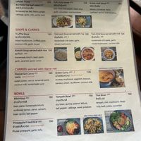 Menu  at Shann Cafe  in Chiang Rai