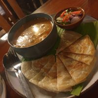Massaman curry with roti - the roti was also phenomenal and the curry was great as well 9/10 at Shann Cafe  in Chiang Rai