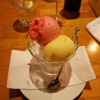 Sorbet ice cream at V.E.S.P.A in Malmo