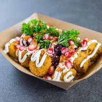 Loaded Mangi Balls Arabic Style at Venu Mangi in Saarbrucken