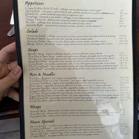 Menu  at Vegan Kitchen in Naples