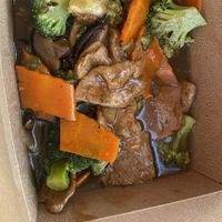 Broccoli and wheat protein   at Vegan Kitchen in Naples