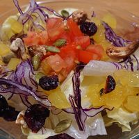 Small salad (ordered with set meal) at Egg Milk Tree 蛋奶樹 in Taipei