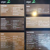 Vegan dishes at Kaoo in Vienna